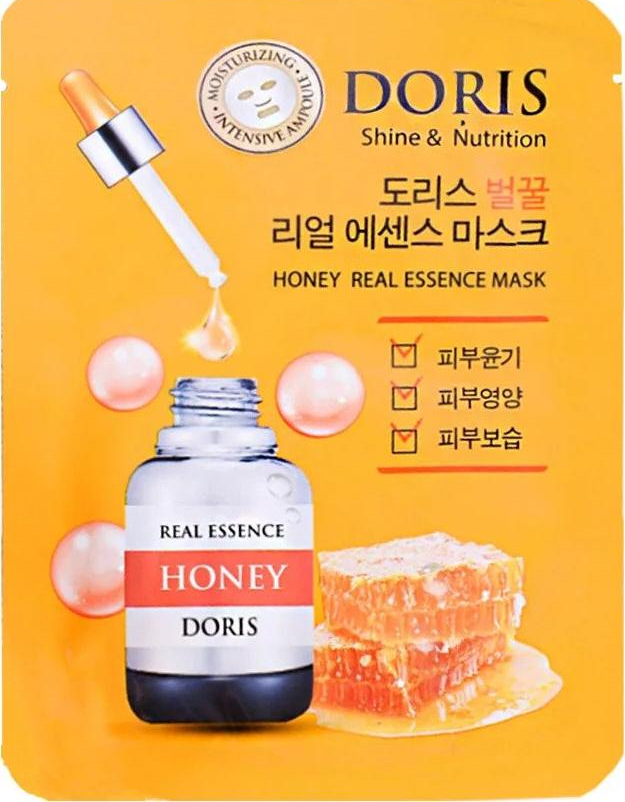 Тканевая маска для лица doris. Тканевая маска для лица 25 мл Doris. Doris Honey real Essence Mask тканевая маска для лица с мёдом. [Doris] набор тканевая маска для лица мед Honey real Essence Mask, 10 шт*25 мл. Маска для лица медовая 25 мл Honey Essence.