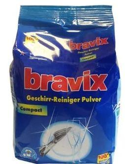 Bravix Порошок для посудомоечных машин в полиэтиленовом пакете 1,8 кг
