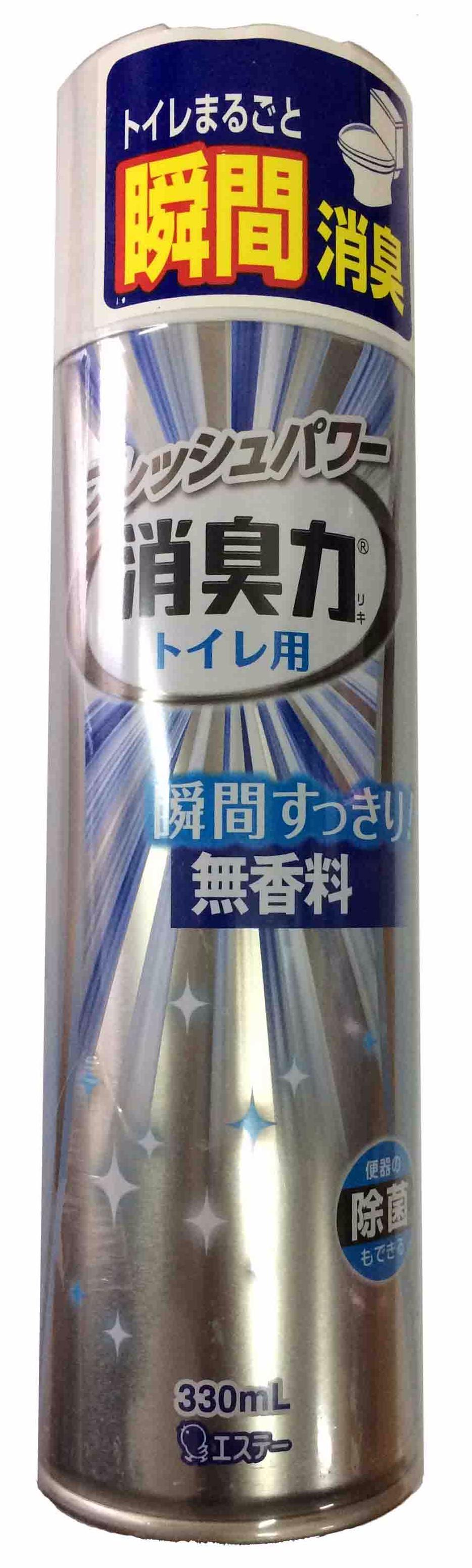 ST Shoushuuriki Освежитель воздуха антибактериальный для туалета без аромата (нейтрализатор) 330 мл