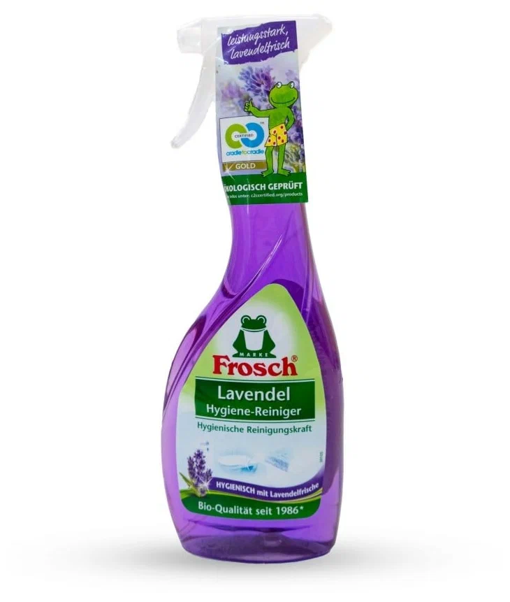Frosch Hygiene-Reiniger Spray Lavendel Очиститель-спрей для гигиенической уборки Лаванда 500 мл