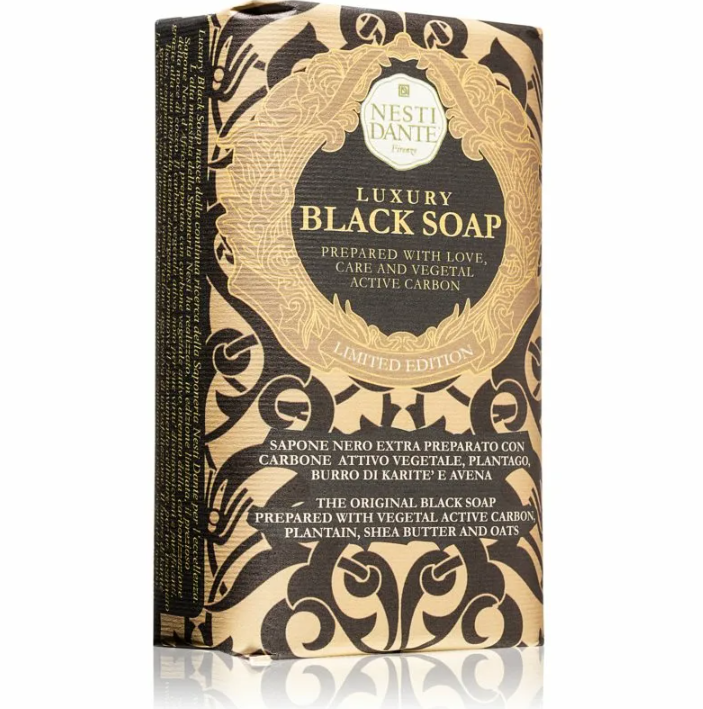 Nesti Dante Luxury Black Soap Мыло чёрное 250 гр
