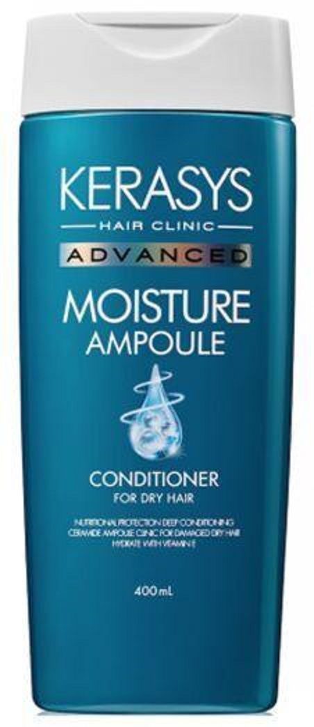 Aekyung Kerasys Advanced Moisture Ampoule Кондиционер ампульный для сухих волос с церамидами Глубокое увлажнение 400 мл