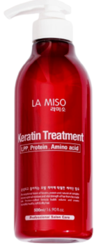 La Miso Keratin Кондиционер кератиновый укрепляющий для волос 500 мл