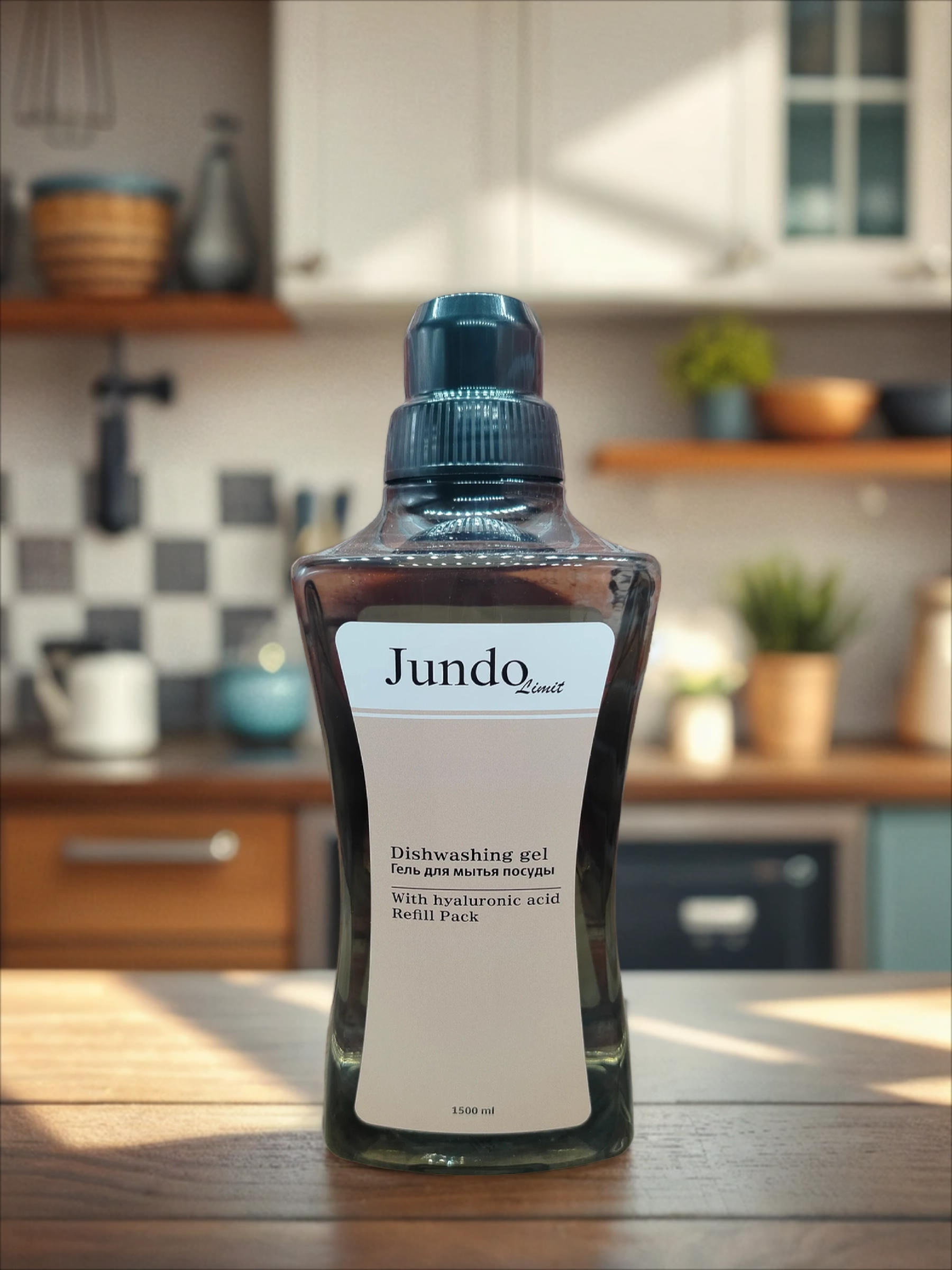 Jundo Limit №2 Средство для мытья посуды с гиалуроновой кислотой Чайная страсть 1500 мл