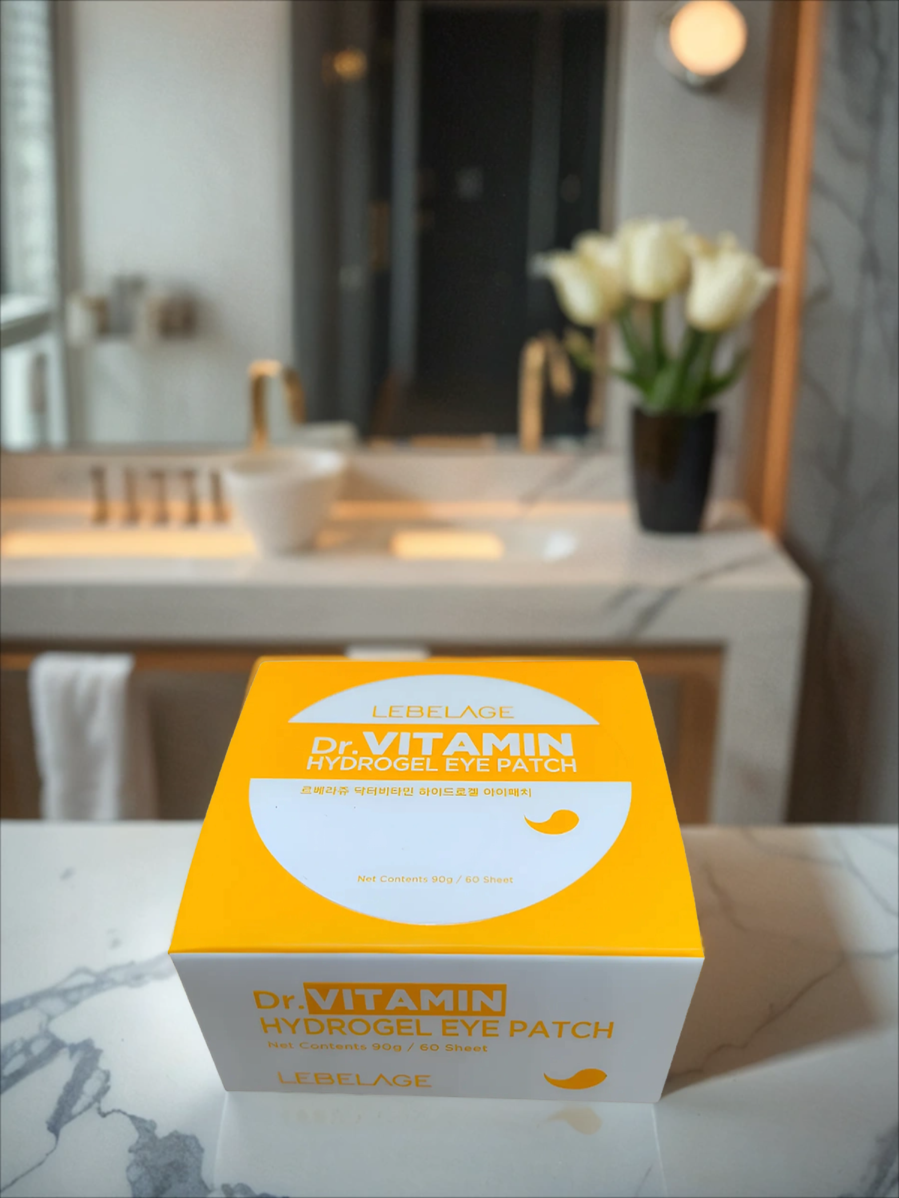 Lebelage Hydrogel Eye Patch Dr. Vitamin Гидрогелевые патчи для глаз с витаминами 60 шт 90 гр