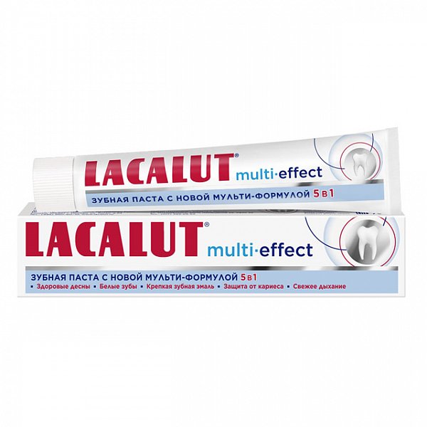Lacalut Multi-Effect Зубная паста 75 мл
