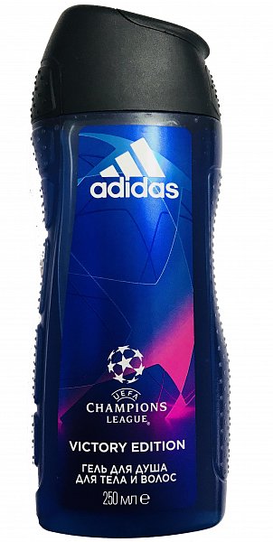 Adidas Body-Hair-Face Champions League Victory Edition Гель для душа мужской 250 мл