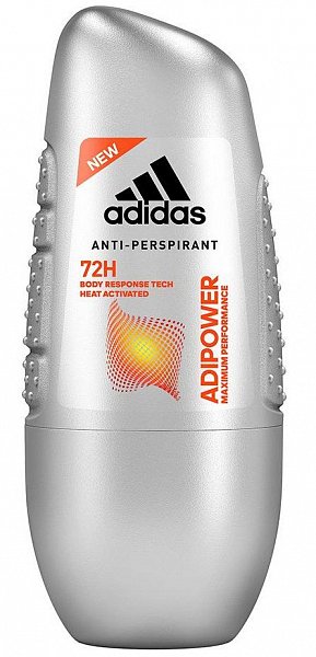 Adidas Adipower 72ч Антиперспирант роликовый для мужчин 50 мл
