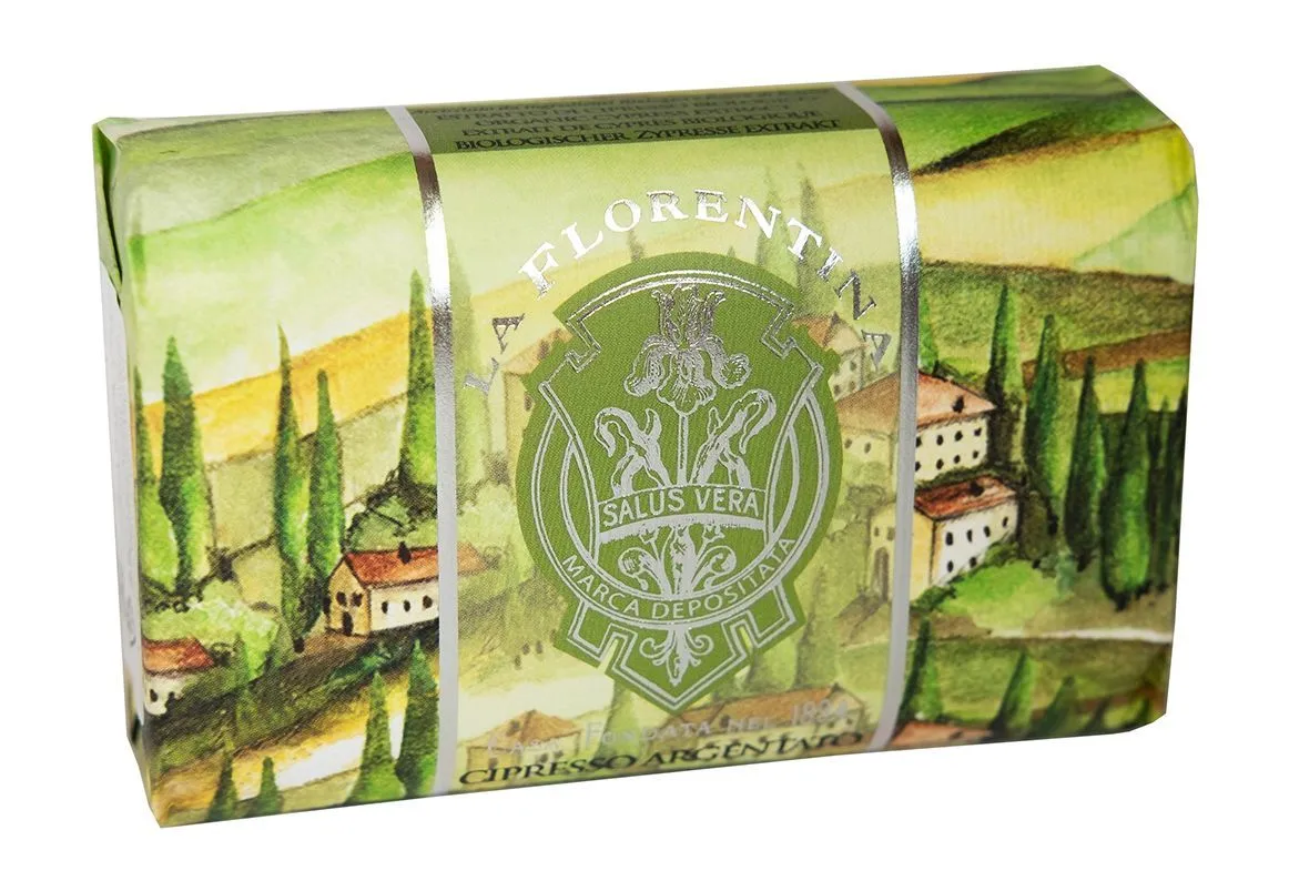 La Florentina Hand Soap Silver Cypress Мыло для рук с экстрактом Серебристый кипарис 200 гр