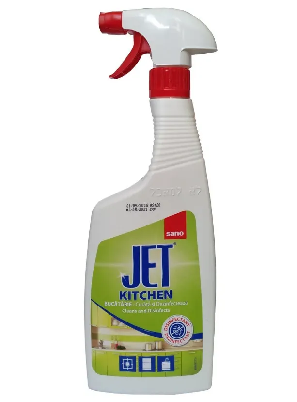 SANO Jet Power Kitchen cleaner чистящее средство для кухни 750 мл с распылителем