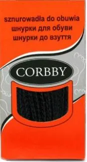 Corbby Шнурки 150 см Плоские Черные