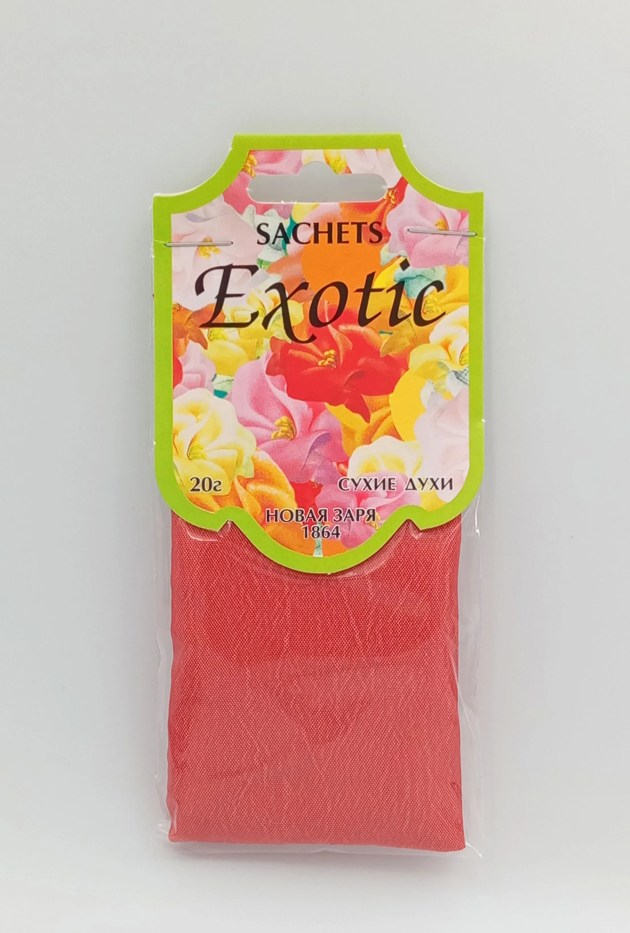 Новая Заря Sachets Exotic Сухие духи-саше для шкафов и помещений Экзотик 20 гр