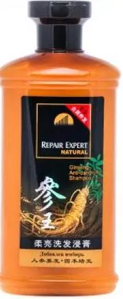 Wellice Repair Expert Natural Panax Anti-Dandruff Ginseng Шампунь против перхоти для восстановления и питания волос Женьшень 400 гр