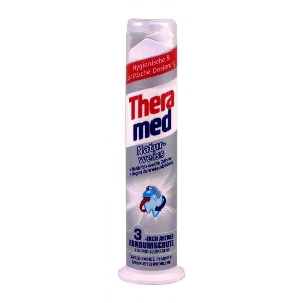 Thera-Med Зубная паста Natur-weib Арктическая свежесть и сияющая белизна Серая 100 мл