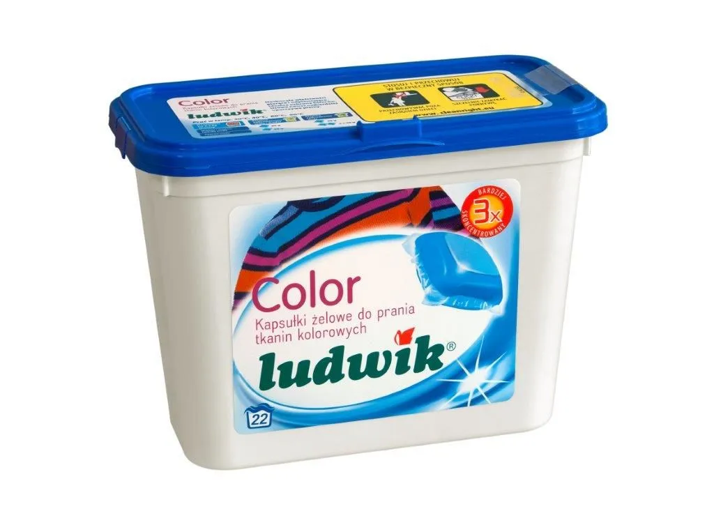 Ludwik Color Гелевые капсулы для стирки цветных тканей 32 шт
