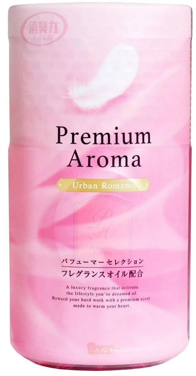 ST Shoushuuriki Premium Aroma Жидкий дезодорант–ароматизатор для туалета с роскошным парфюмерным ароматом цветов и фруктов 400 мл