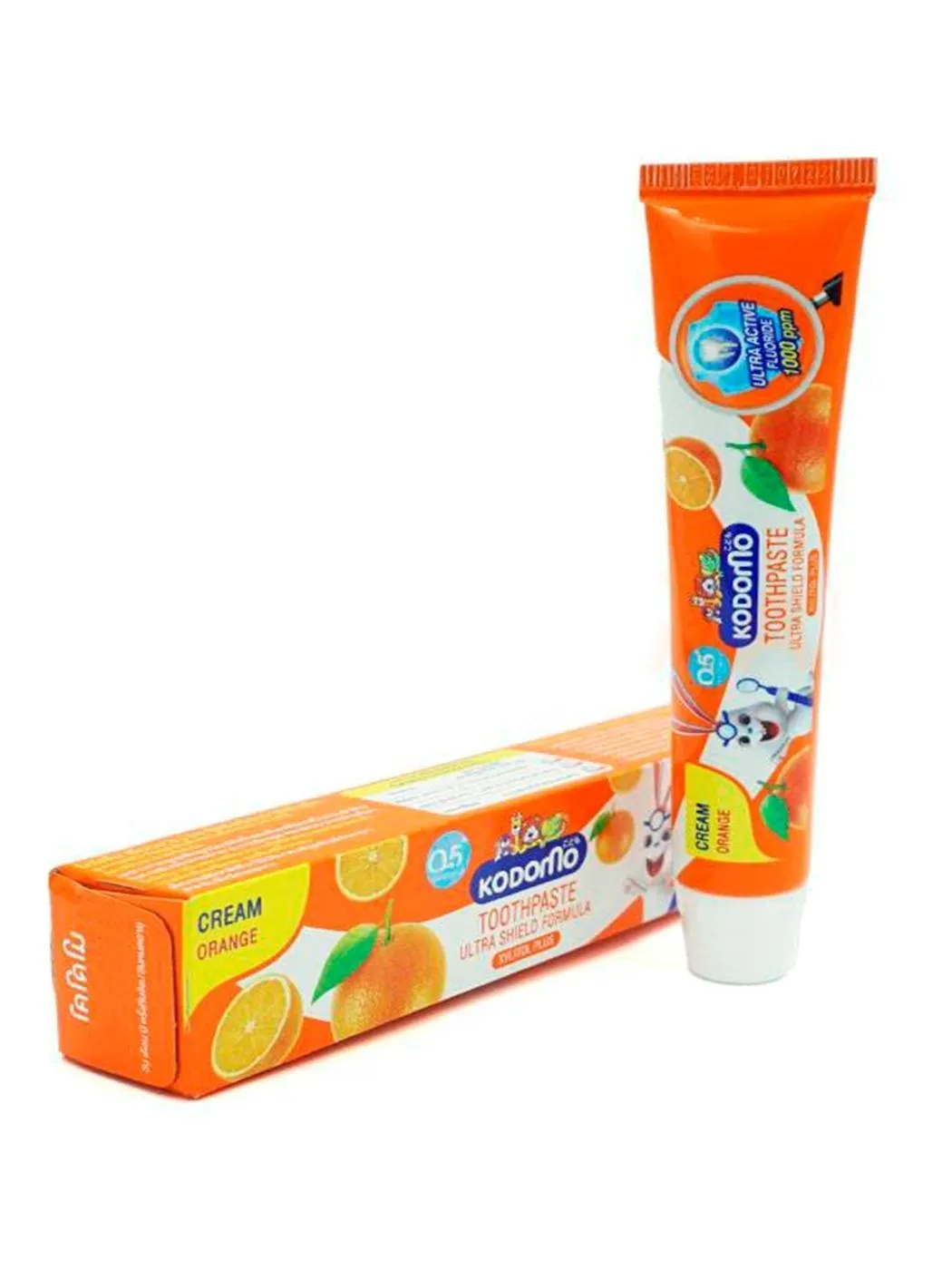Lion Kodomo Деткая зубная паста от 6 месяцев Апельсин 40 гр