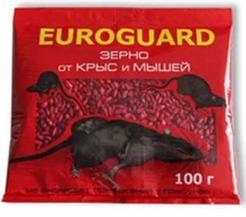 Eurogard Зерно от крыс и мышей 100 гр