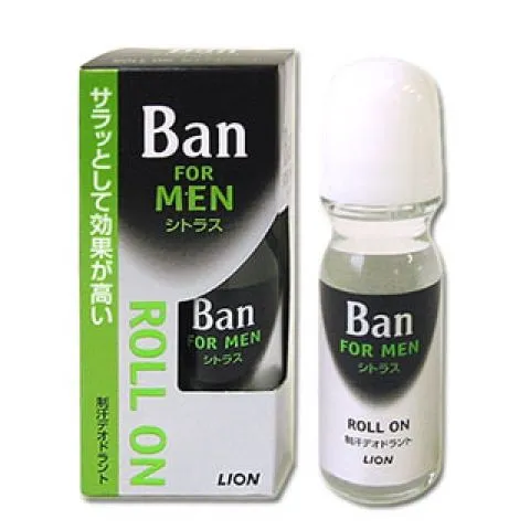 Lion Ban For Men Roll On Мужской классический освежающий роликовый дезодорант Аромат цитрусовых 30 мл