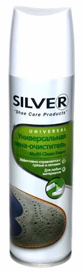 Silver Universal Пена очиститель универсальная для всех типов кожи и текстиля 150 мл