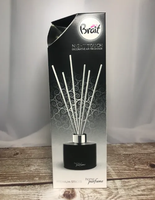 Brait Home Perfume Premium Sticks Night Touch Декоративный премиальный освежитель воздуха с палочками Прикосновение ночи 100 мл