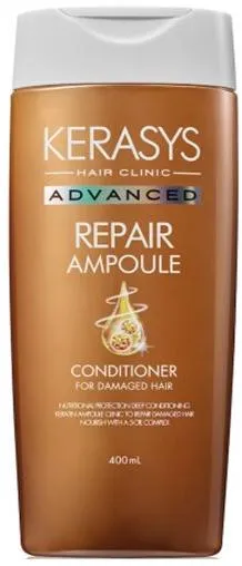 Aekyung Kerasys Advanced Repair Ampoule Кондиционер ампульный для поврежденных волос с кератином Интенсивное восстановление 400 мл