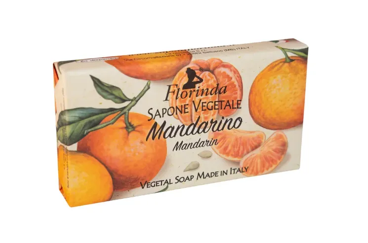 Florinda Vegetal Soap Mandarin Мыло натуральное на основе растительных масел Мандарин 100 гр