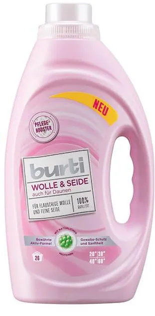 Burti Wolle & Seide Жидкое средство для стирки изделий из Шерсти и Шёлка 1,45 л на 26 стирок