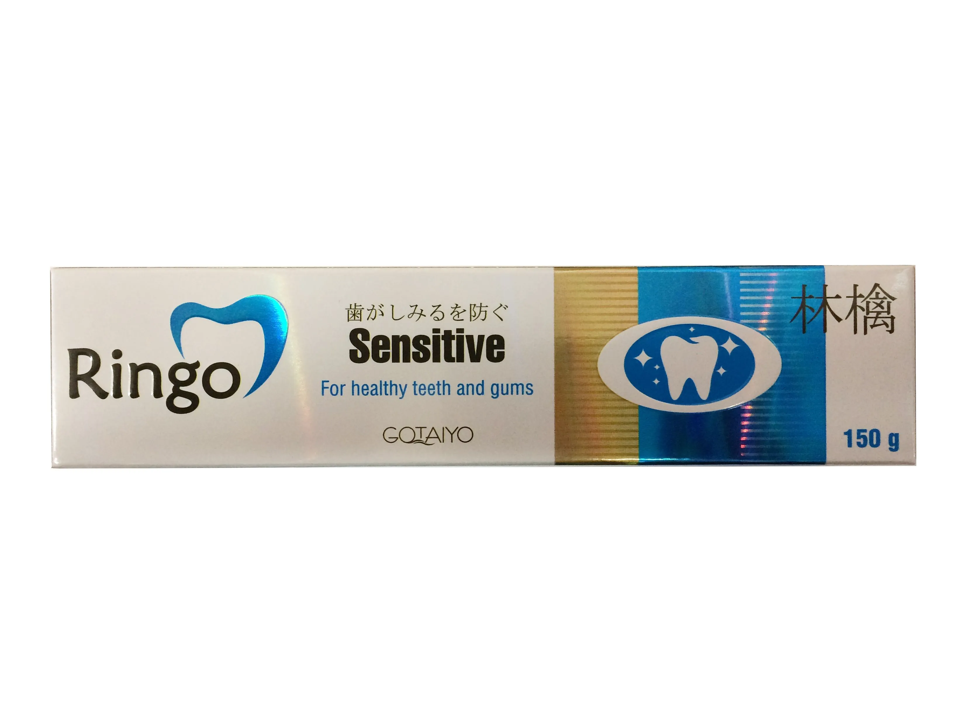 Gotaiyo Ringo Зубная паста отбеливающая Sensitive 150 гр