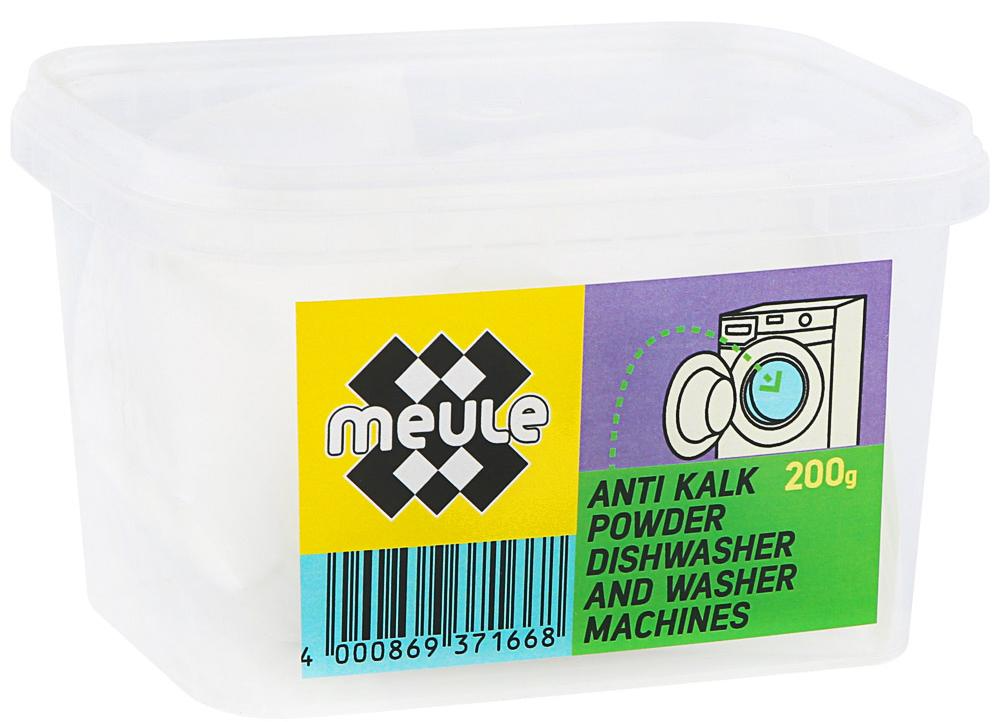 Meule Порошок для удаления накипи в посудомоечных и стиральных машинах 200 гр