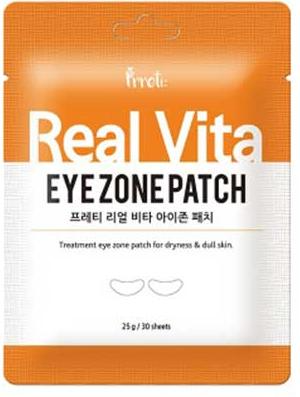 Prreti Real Vita Eye Zone Patch Антивозрастные патчи с ниацинамидом и аденозином 30 шт 25 гр
