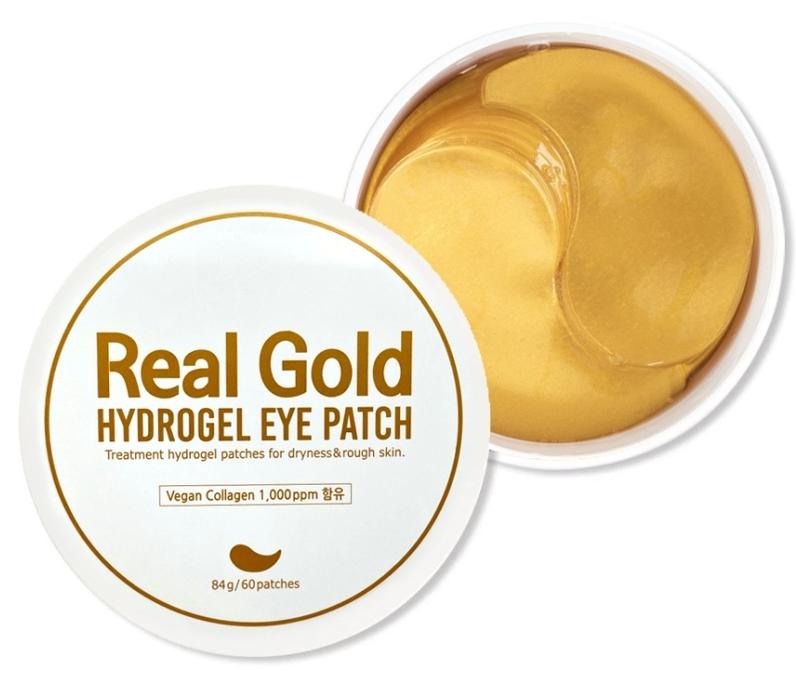Prreti Real Gold Hydrogel Eye Patch Патчи гидрогелевые антивозрастные с золотом и пептидами 60 шт 84 гр