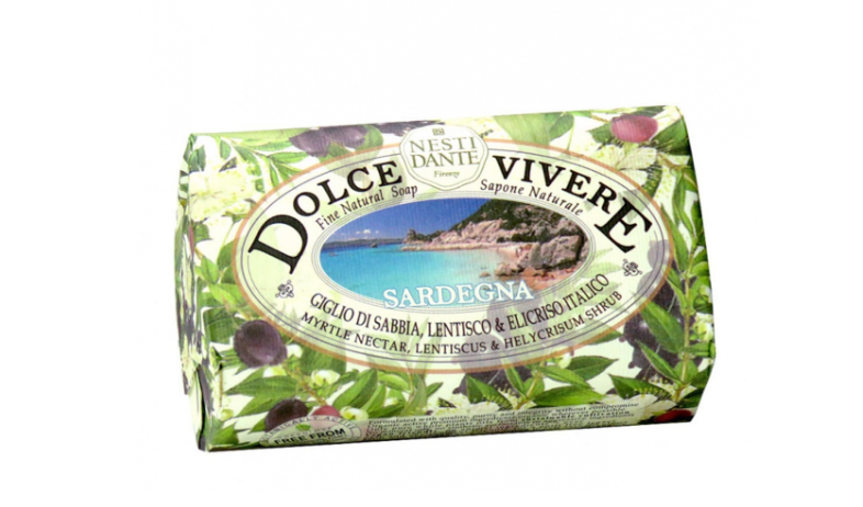 Nesti Dante Dolce Vivere Natural Soap Sardegna Мыло натуральное с ароматом Сардиния 250 гр