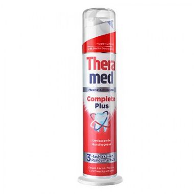 Thera-Med Зубная паста Complete Plus интенсивная очистка зубов Красная 100 мл
