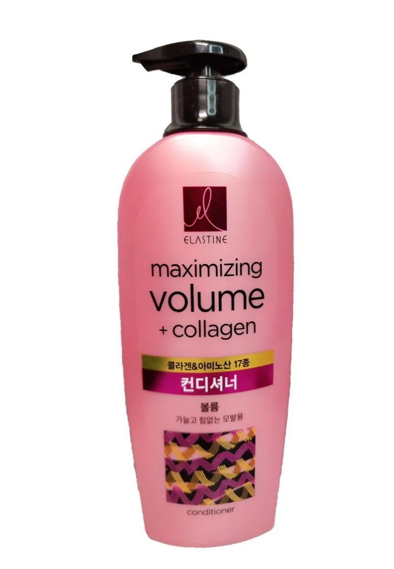 LG Elastine Maximizing Volume + Collagen Кондиционер для придания объема волосам 680 мл