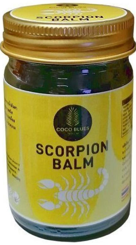 Coco Blues Scorpion Balm Тайский бальзам с ядом скорпиона 50 гр