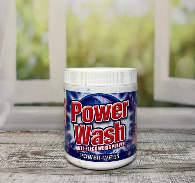 Power Wash Power Weiss Отбеливатель универсальный 600 гр