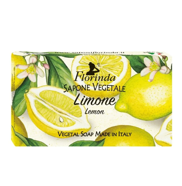 Florinda Vegetal Soap Lemon Мыло натуральное на основе растительных масел Лимон 100 гр