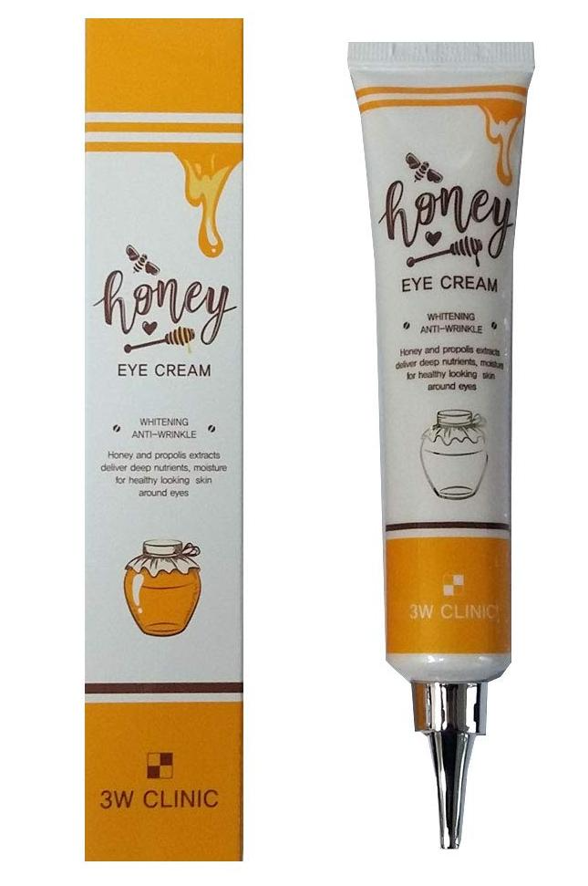 3W Clinic Honey Eye Cream Крем для век питательный с медом 40 мл
