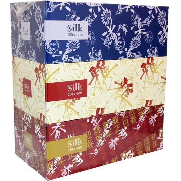 Gotaiyo Silk Салфетки-выдергушки двухслойные 250 шт 3 упаковки