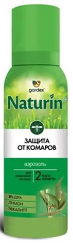 Gardex Naturin Аэрозоль-репеллент от комаров 100 мл