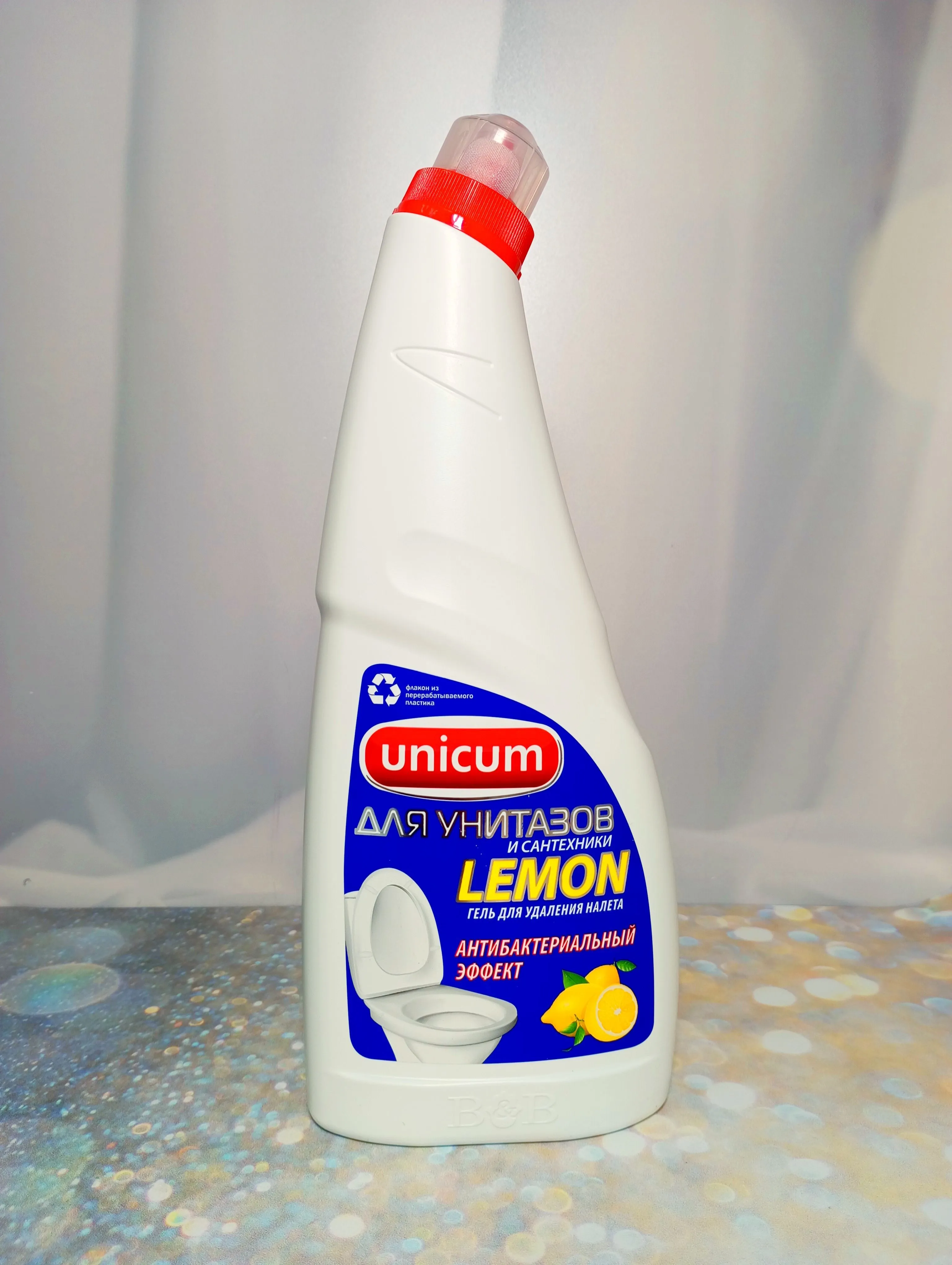 UNiCUM Гель для чистки и унитазов Лимон 750 мл