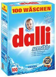 Dalli Sensitiv Универсальный стиральный порошок без фосфатов, ароматизаторов и красителей 6,5 кг 100 стирок
