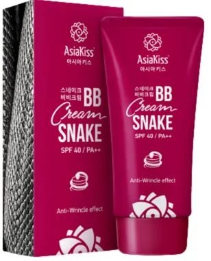 AsiaKiss BB Cream Snake BB-крем для лица с пептидом змеиного яда и эффектом разглаживания морщин SPF 40 PA++ 60 мл